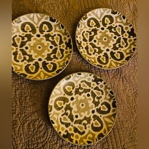 222 FIFTH Smarkind Greige Luncheon Plates